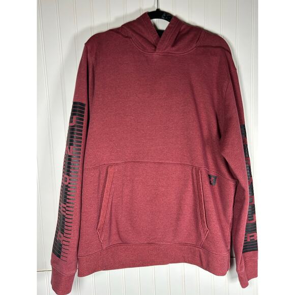 Under Armour Sweater Hoodie Men's XLTG Red Pullover Jacket Threadborne - Picture 1 of 9